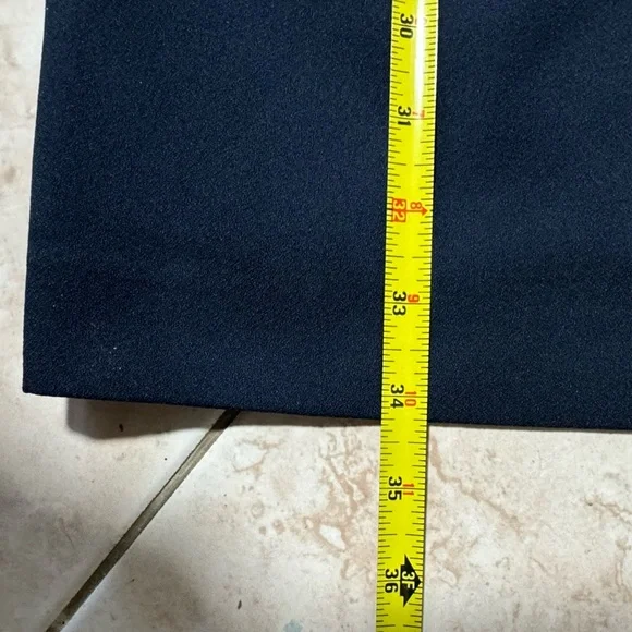 Banana Republic Navy Embellished Jeweled Bedazzled Short sleeve Dress Size 4 - Picture 6 of 7